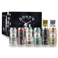 Kit Mix 6x Cervezas Sokos 473cc