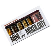 Kit Para Coctelería Whisky y Ron - Go Barman - (Botánicos y Herramientas)