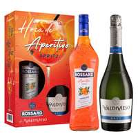 Kit Rossard + Valdivieso n°4: 1x Licor Aperitivo Rossard Aranciata 1 Litro 11° alc. + 1x Espumante Valdivieso Brut 750cc