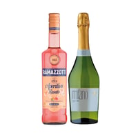 Licor Aperitivo Ramazzotti Rosato 700cc+ Espumante Milano Brut 750cc
