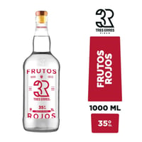 Licor de Pisco Tres Erres Frutos Rojos - 1L