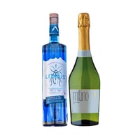 Licor Litmus 750cc + Espumante Milano Brut 750cc