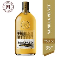 Licor Mal Paso vainilla velvet botella 750 cc