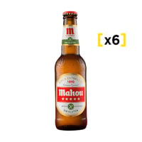 Mahou 5 Estrellas Sin Gluten 330cc X6
