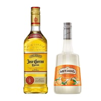 MARGARITA PACK: Tequila Jose Cuervo Especial Reposado 750cc + Triple Sec Mitjans 750cc