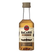 Miniatura Ron Bacardi Gold - 50ml (plástico)