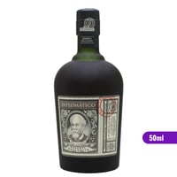 Miniatura Ron Diplomático Reserva Exclusiva 40˚ - 50ml (vidrio)