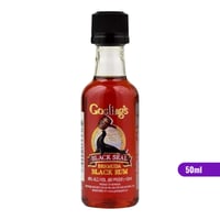 Miniatura Ron Goslings - Black Seal - 50ml (plástico)