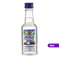 Miniatura Ron Parrot Bay - Coconut - 50ml (plástico)