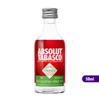 Miniatura Vodka Absolut Tabasco - 50ml (vidrio)