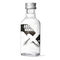 Miniatura Vodka Absolut - Vanilla 50ml (vidrio)