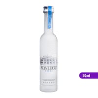 Miniatura Vodka Belvedere - Original - 50ml (vidrio)