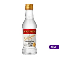 Miniatura Vodka Stoli Original - 50ml (plástico)