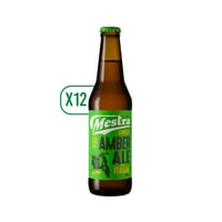 Pack 12x Cerveza Mestra Amber Ale 330cc