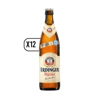 Pack 12x Cervezas Erdinger Weissbier Botella 500ml