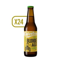 Pack 24x Cerveza Mestra Blonde Ale 330cc
