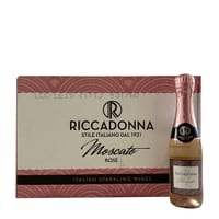 Pack 24x Espumante Riccadonna Moscato Rosé 200cc