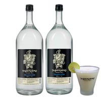 Pack 2x Destilado de Uva Peruano Tabernero Tradicional - 2L + Vaso