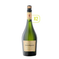 Pack 2x Espumante Undurraga Brut Royal 750cc