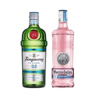 Pack 2x Gin Sin Alcohol - Tanqueray + Puerto de Indias Strawberry
