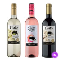 Pack 3x Vino Gato Selección Dulce Mix - 700ml