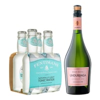 Pack 4xfentimans + Undurraga Brut Rosé 750cc