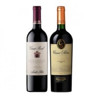Pack 6 unidades Casa Real Cabernet Sauvignon + 6 Casa Silva Los Lingues Carmenere (prs)