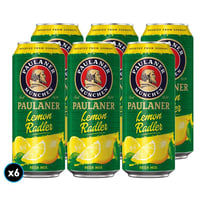 Pack 6x Cerveza Paulaner Lemon Radler Lata 500c