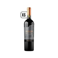 Pack 6x Vino Aliwen Gran Reserva Carmenere 750cc