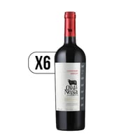 Pack 6x Vino Oveja Negra Reserva Carmenere/merlot 750cc