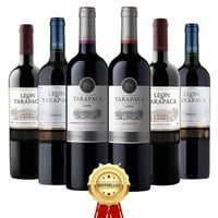 Pack 6x Vinos León de Tarapacá - Mix Cepas Tintas - 750ml