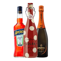 Pack Aperitivos Primavera: Sangría Lolea + Licor Aperol + Espumante Cinzano Pro Spritz