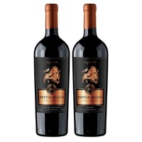 PACK BESTIAS N°3: 1x Vino Bestia Negra Cabernet Sauvignon 750cc + 1x Vino Bestia Negra Merlot 750cc