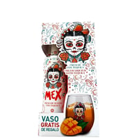 Pack Crema de Mango Mex con Tequila 700cc + Vaso