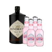 Pack Gin Hendricks 700cc + 4 Fentimans Rose Lemonade 200cc