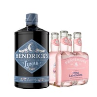 Pack Gin Hendricks Lunar 700cc + 4x Fentimans 200cc