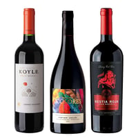 PACK GRAN RESERVA MIX: Vino 7 Colores GR Pinot Noir + Vino Koyle GR Cabernet Sauvignon + Vino Bestia Roja GR Carmenere