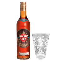 PACK HAVANA N°3: 1x Ron Havana Club Especial 700cc 40ºalc. + 1x Vaso Havana