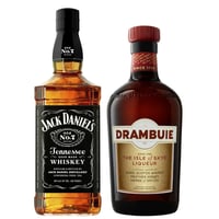 Pack Jack Daniels N°7 750cc + Drambuie 700cc