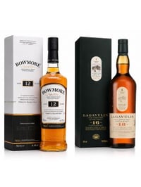 Pack Lagavulin 16 Años + Bowmore 12 Años