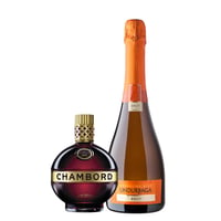 Pack Licor Chambord 750cc + Espumante Undurraga Brut 750cc