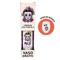 Pack Licor Mex Crema de Maracuyá con Tequila 15° 700cc + Vaso de Regalo
