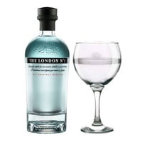 PACK LONDON N°1: 1x Gin The London Nº1 700cc 47º alc. +1x Copa Gin London Nº1
