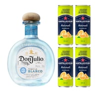 Pack Paloma - Don Julio Blanco 750ml + 4x San Pellegrino Pomelo 330cc