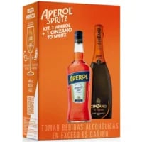 Pack Perfect Spritz Aperol 750cc + Cinzano 750cc