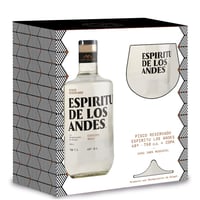 Pack Pisco Espiritu de los Andes 750cc + Copa