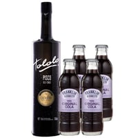 Pack Pisco Tololo Black + 4 Original Cola Franklin&Sons