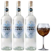 Pack Pisco Valle Luna 35° 750cc + Copa
