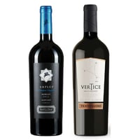 PACK PREMIUM Nº1: Vino Santa Ema Amplus Merlot 750cc + Vino Ventisquero Vértice 750cc