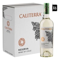 Pack Vino 6x Caliterra Reserva Sauvignon Blanc 750cc